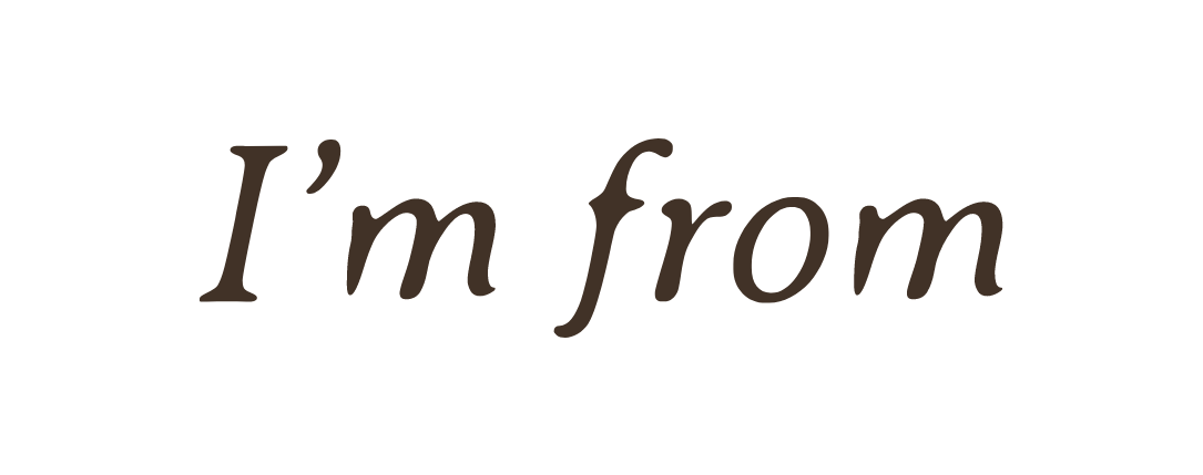 I'm From brand logo
